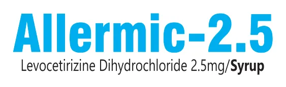 Allermic-2.5 Syrup: Levocetirizine Dihydrochloride 2.5mg