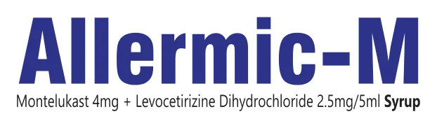 Allermic-M Syrup: Montelukast 4mg + Levocetirizine Dihydrochloride 2.5mg/5ml