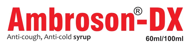 Ambroson-DX Syrup: Anti-cough, anti-cold syrup (60 ml / 100 ml)