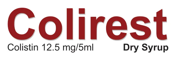 Colirest Dry Syrup: Colistin 12.5mg/5ml