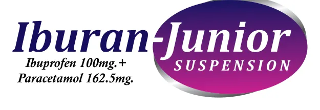 Iburan-Junior Suspension: Ibuprofen 100mg + Paracetamol 162.5mg