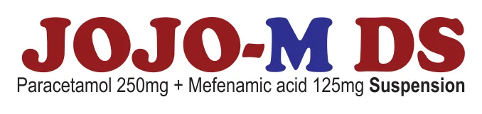 JOJO-M DS Suspension: Paracetamol 250mg + Mefenamic Acid 125mg