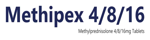 Methipex 4/8/16 Tablet: Methylprednisolone 4 / 8 / 16mg