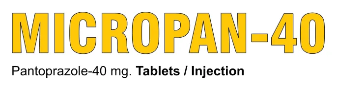 Micropan-40 Tablet / Injection: Pantoprazole 40mg