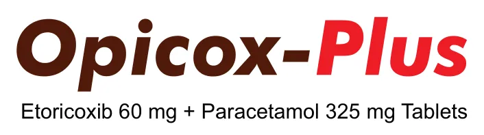 Opicox-Plus Tablet: Etoricoxib 60mg + Paracetamol 325mg