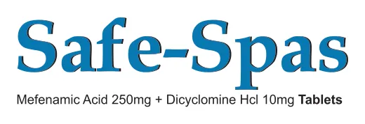 Safe-Spas Tablet: Mefenamic Acid 250mg + Dicyclomine HCl 10mg